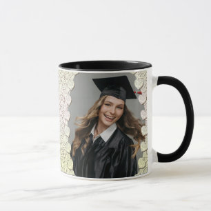 Conception de housse de mug photo pailletée person