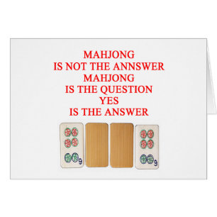 conception de joueur de mahjong