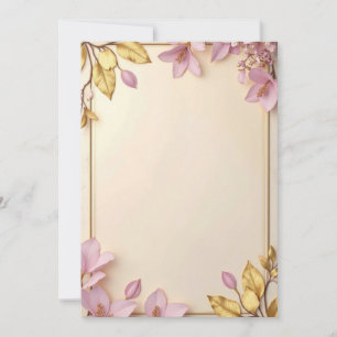 Conception de la carte d'invitation PREMIUM