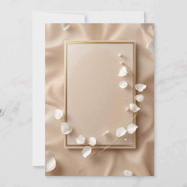 Conception de la carte d'invitation PREMIUM (Devant)