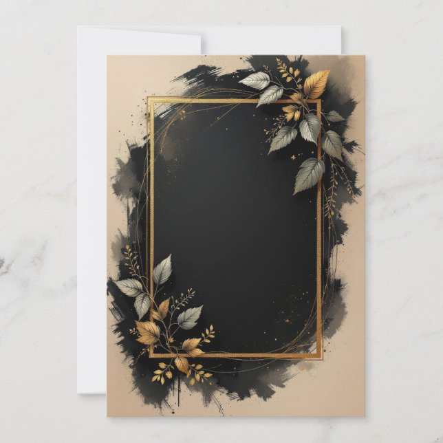 Conception de la carte d'invitation PREMIUM (Devant)