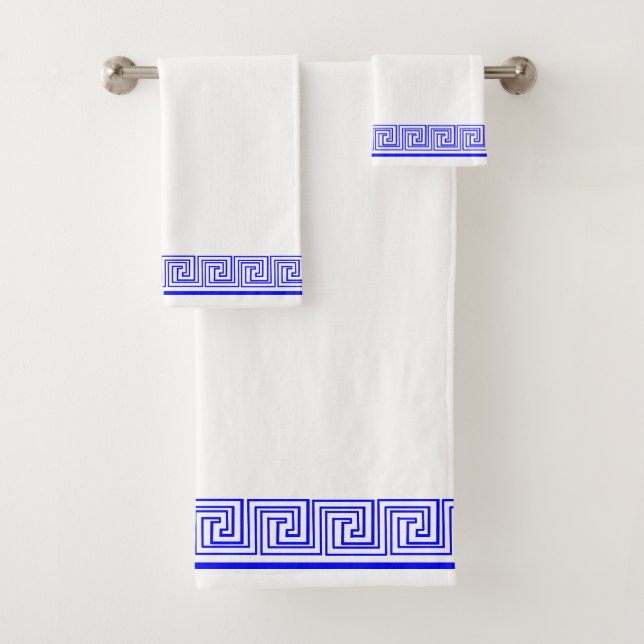 Conception de la Frieze Grecienne Bleue (En situation)