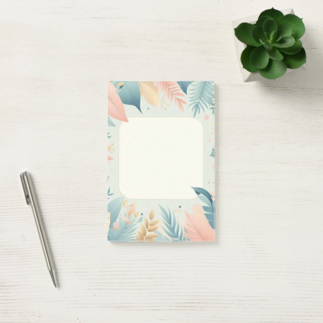 Conception de la nature Post-It® Notes, 4" x 6" (Bureau)