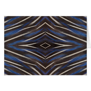 Conception de la plume de pintade de diamant