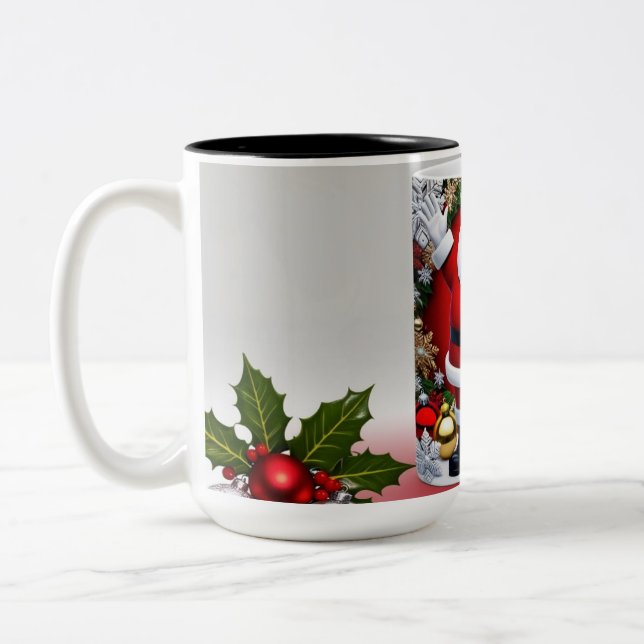 Conception de la tasse 3D Noël (Gauche)