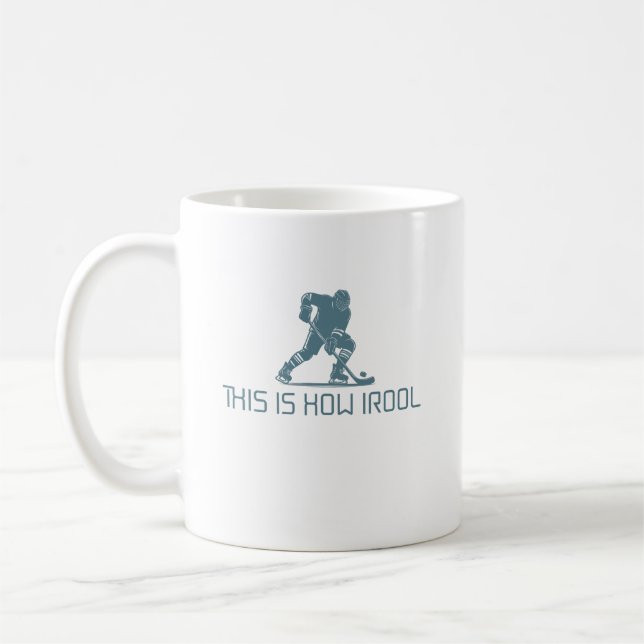 conception de la tasse de hockey sur glace (Gauche)