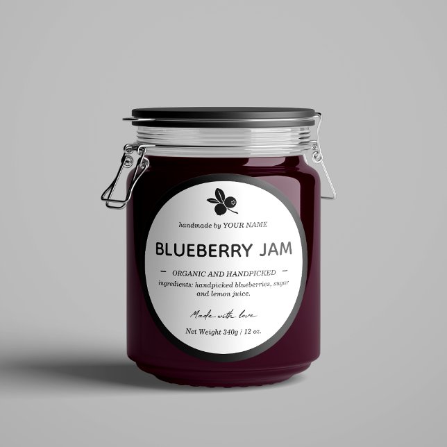 Conception de l'emballage Étiquette Jam Jar (Créateur téléchargé)