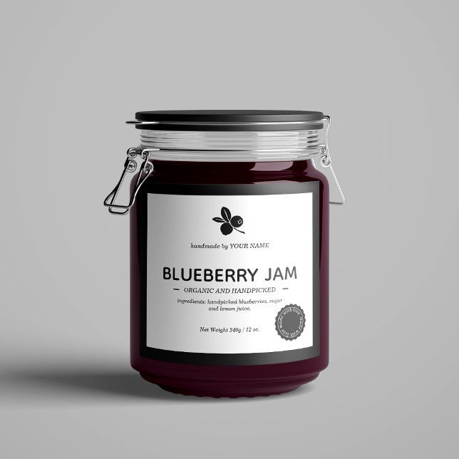 Conception de l'emballage Étiquette Jam Jar (Créateur téléchargé)
