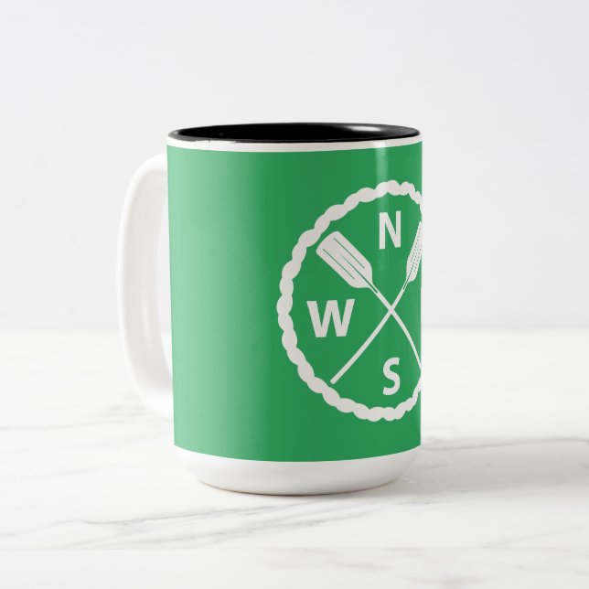 Conception de l'Explorateur de pédales - Mug à deu (Devant gauche)