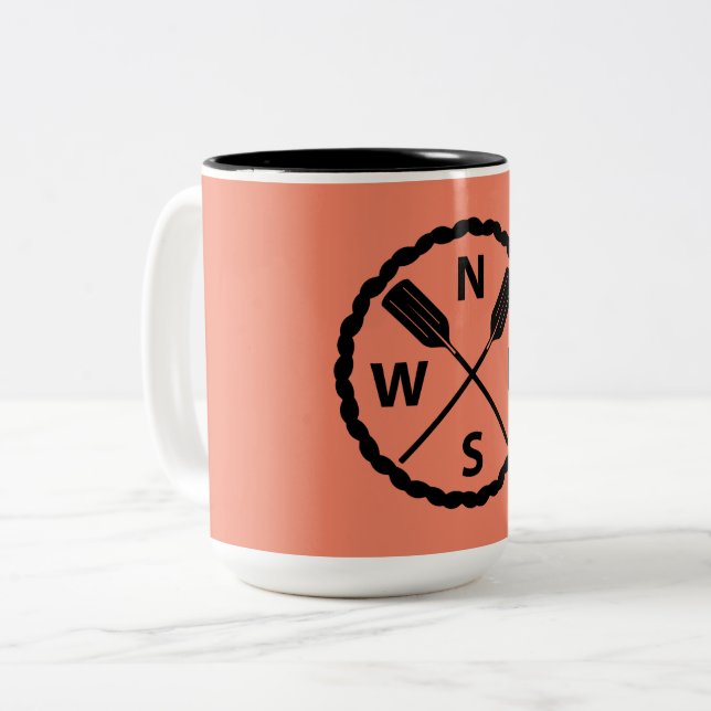 Conception de l'Explorateur de pédales - Mug à deu (Devant gauche)