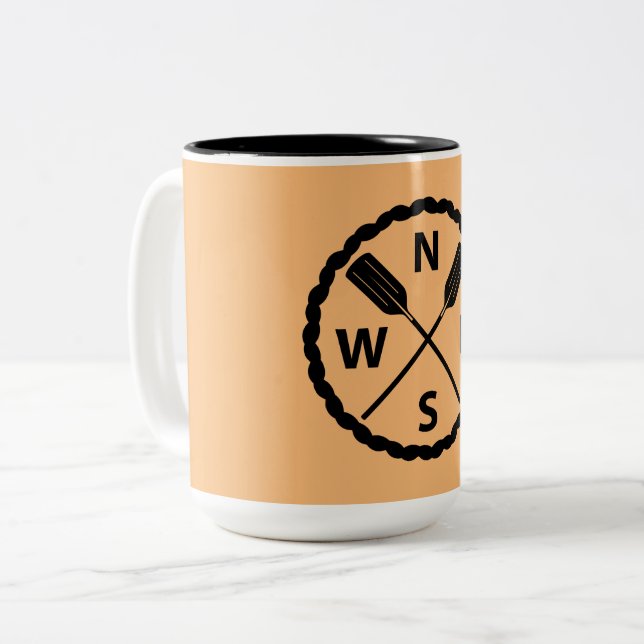 Conception de l'Explorateur de pédales - Mug à deu (Devant gauche)