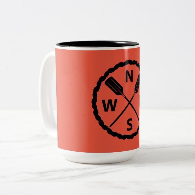 Conception de l'Explorateur de pédales - Mug à deu (Devant gauche)