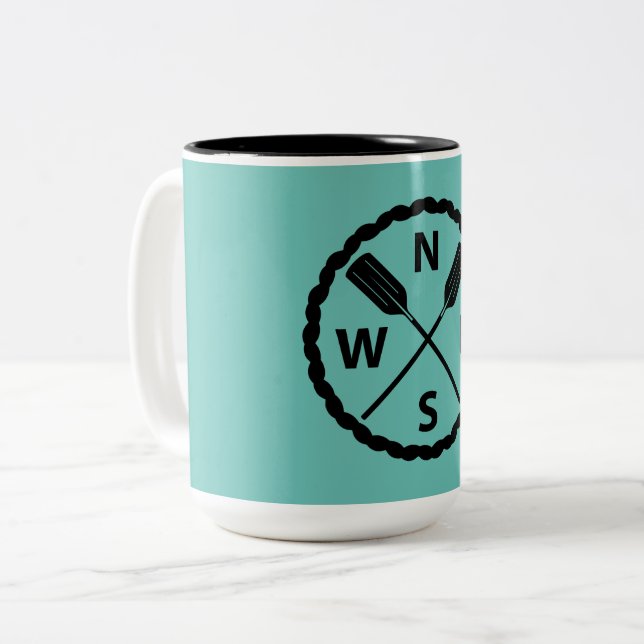 Conception de l'Explorateur de pédales - Mug à deu (Devant gauche)