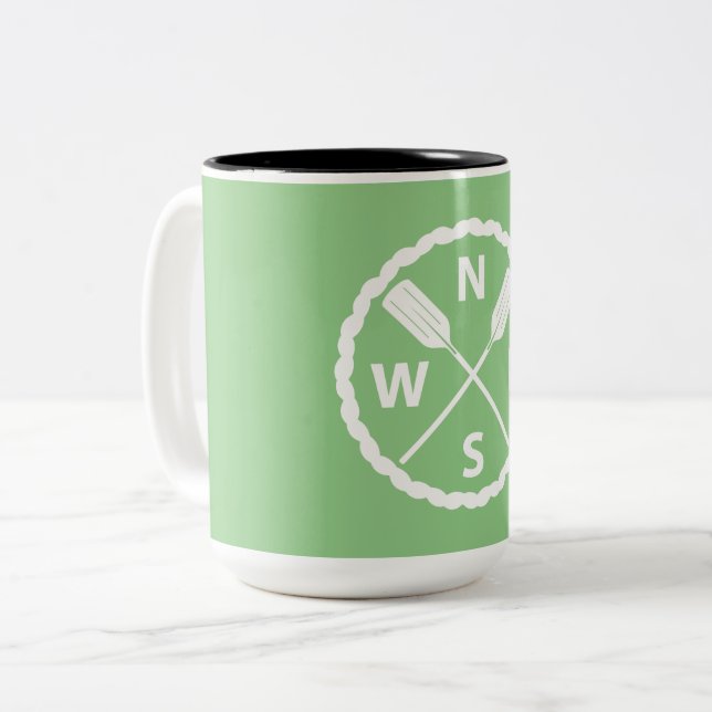 Conception de l'Explorateur de pédales - Mug à deu (Devant gauche)