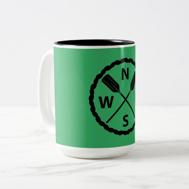 Conception de l'Explorateur de pédales - Mug à deu (Devant gauche)