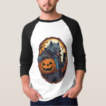 "Conception de logo de loup cool pour T-Shirts 