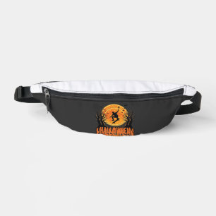 Conception de Lune de Skateboard d'Halloween Hallo