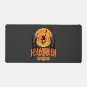 Conception de Lune de Skateboard d'Halloween Hallo