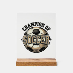 Conception de maillot de champion de balle de foot