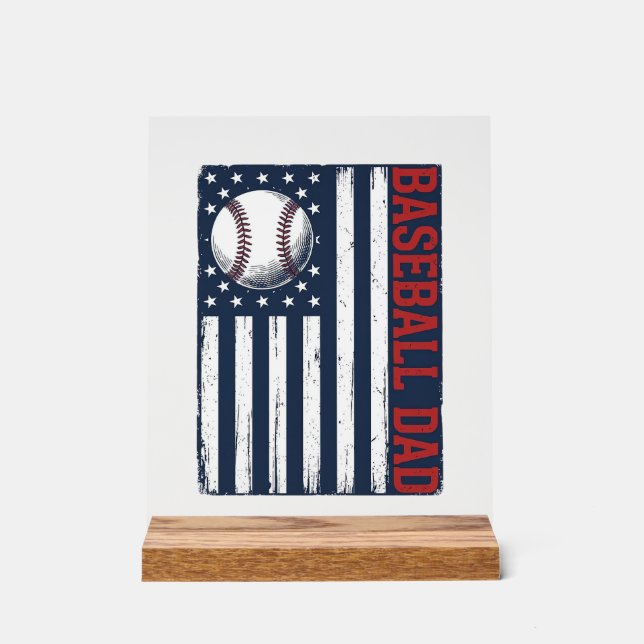 Conception de maillot de drapeau de papa de baseba (Recto)