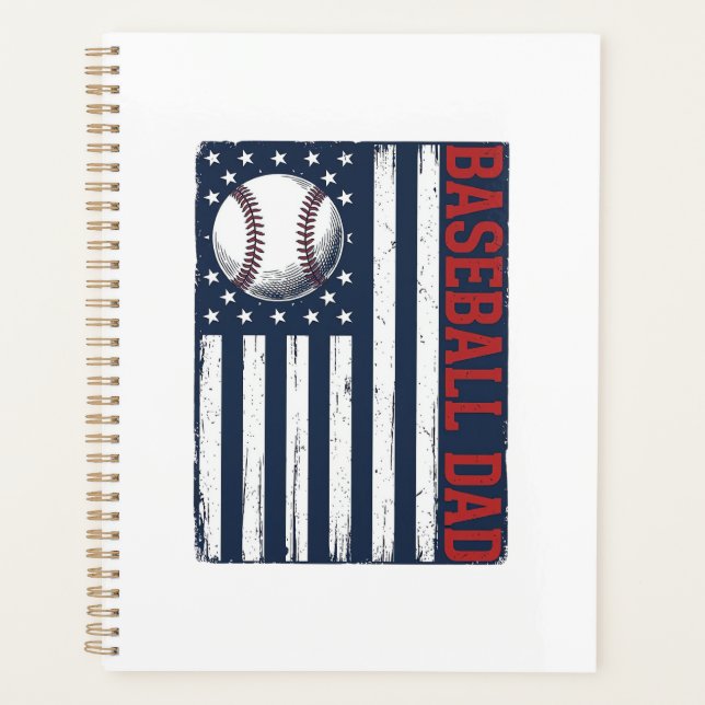 Conception de maillot de drapeau de papa de baseba (Devant)