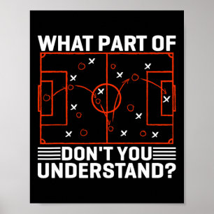 Conception de mème de tableau de stratégie de foot