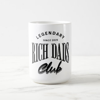 Conception de mug Club des papas légendaires riche