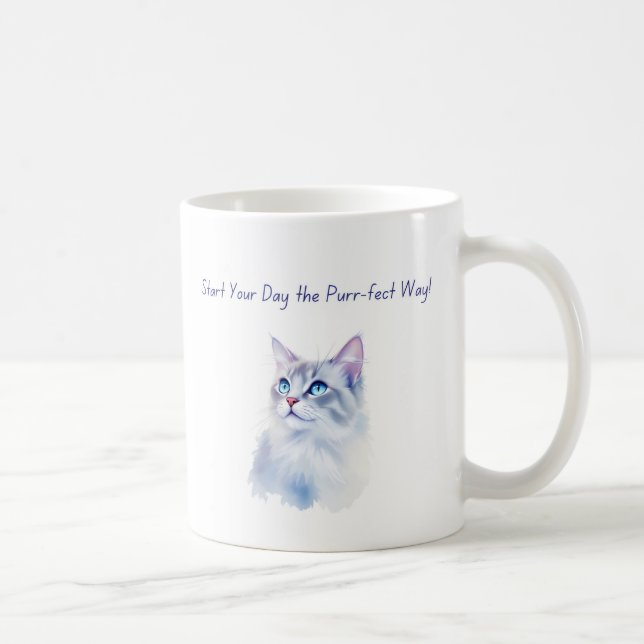 Conception de Mug Meow-tastic pour Amoureux de les (Droite)