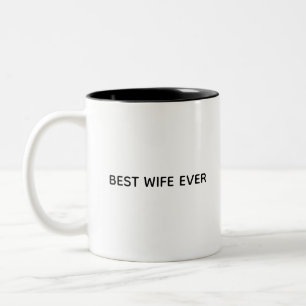 Conception de mug typographique – Meilleure épouse