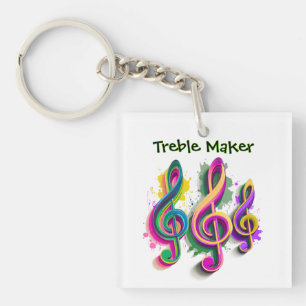 Conception de musique Treble Clé Coloré
