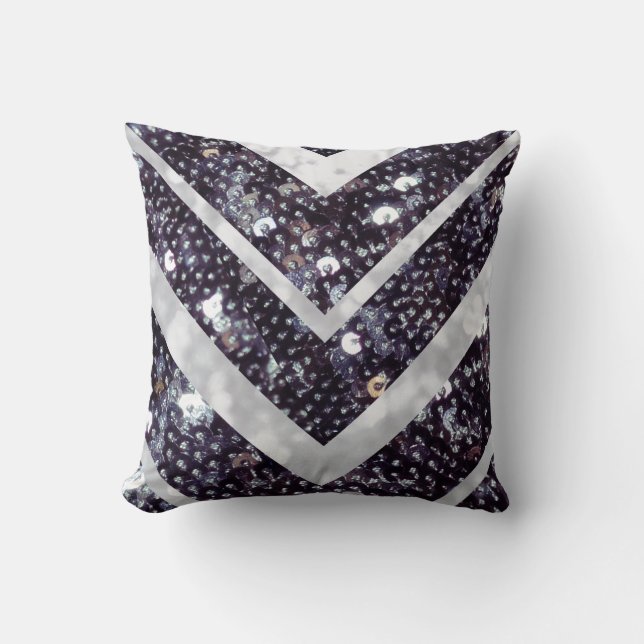 Conception de paillette de coussin de Chevron (Recto)