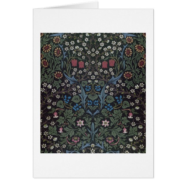 Conception de papier peint de "prunellier", 1892 (Devant)