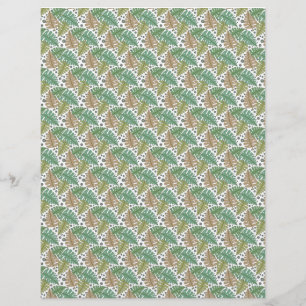 Conception de papier pour album avec des feuilles