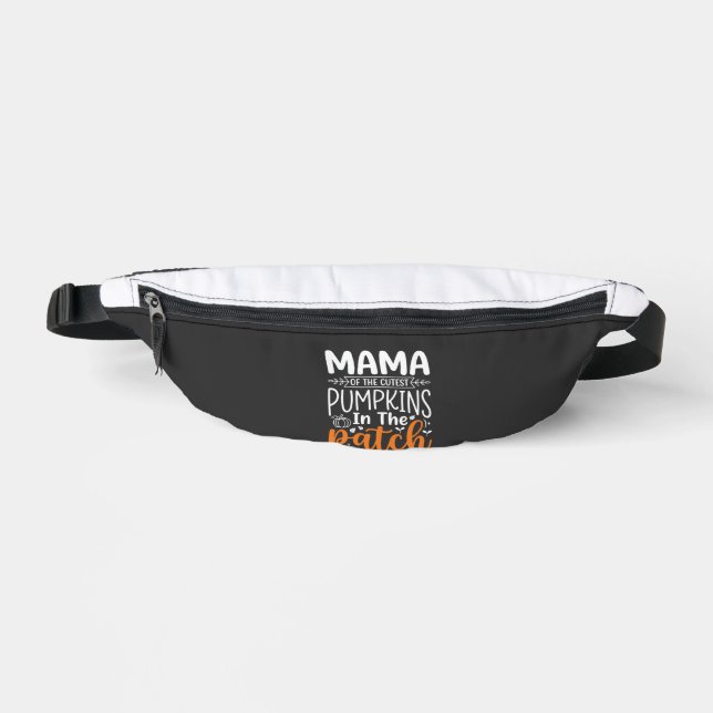 Conception de patch de citrouilles maman Halloween (Recto)