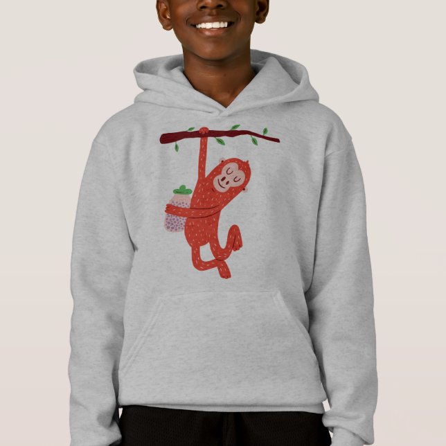 Conception de petit singe mignon (Devant)