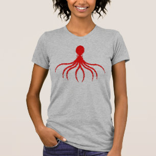 Conception de pieuvre désoeuvrée - T-Shirt de base