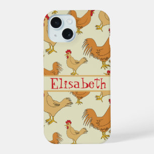 Conception de poulet marron personnalisable