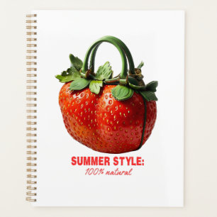 Conception de sac à main fraise - Été hyper-réalis
