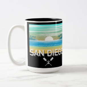 Conception de San Diego - Mug à deux tons