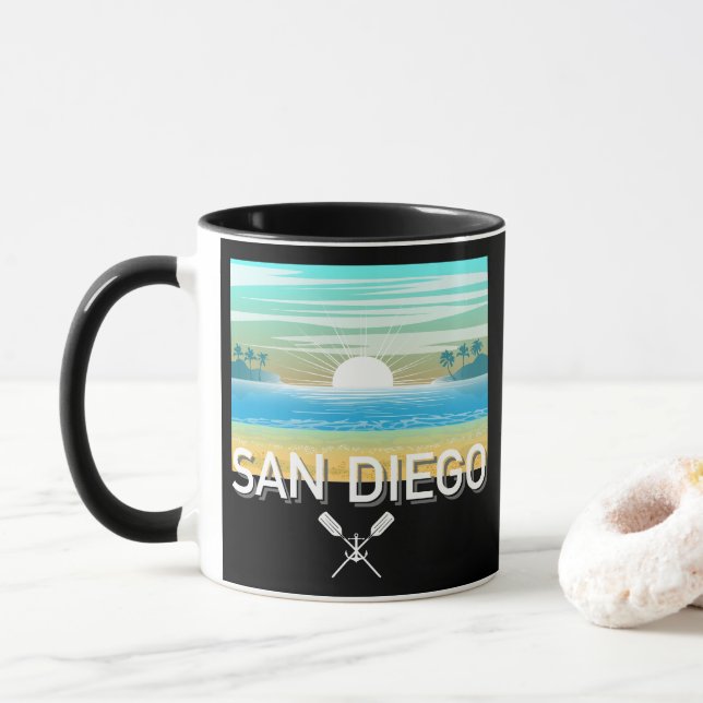Conception de San Diego - Mug Combo (Avec donut)