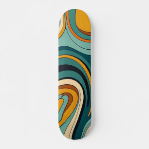 Conception de skateboard Abstrait coloré
