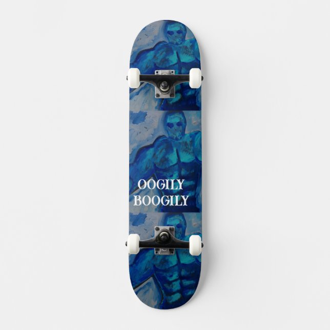 CONCEPTION DE SKATEBOARD PAR L'ARTISTE PAULA REILL (Recto)