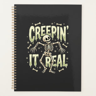 Conception de squelette dansant Halloween Creepin