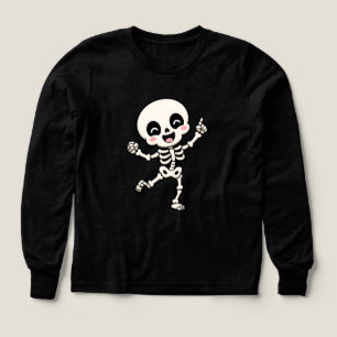 Conception de squelette dansant mignon pour Hallow