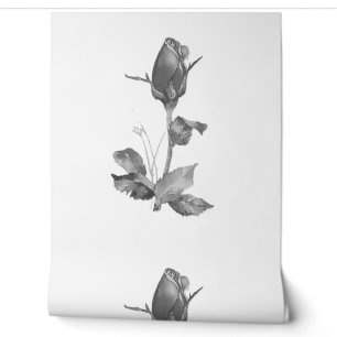conception de style de rose de papier peint