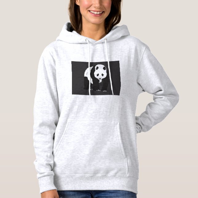 Conception de sweat à capuche illustration de Pand (Devant)