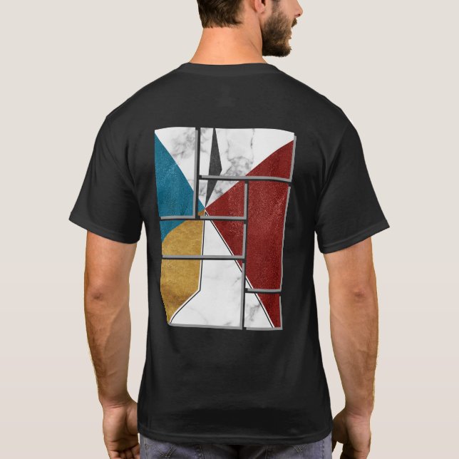 Conception de T-shirt abstrait (Dos)