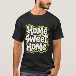 Conception de T-Shirt de Citation Cosy Home Sweet