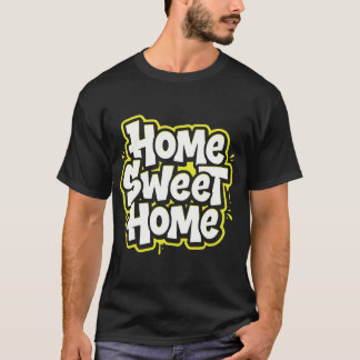 Conception de T-Shirt de Citation Cosy Home Sweet
