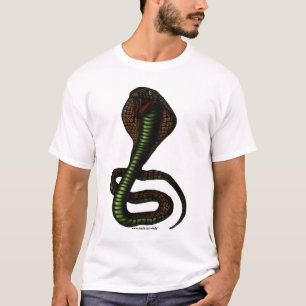 Conception de T-shirt de cobra